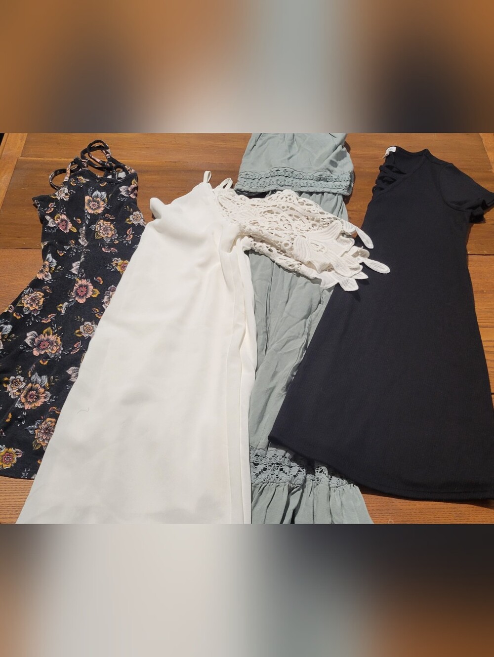 3 Dresses, 1 Jumpsuit - Size Small